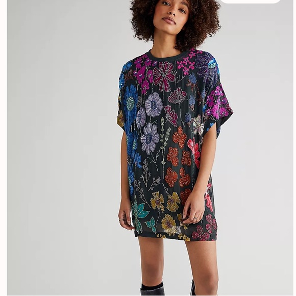 Free People Dresses & Skirts - Free people jewelry mini dress new with tags size small $398